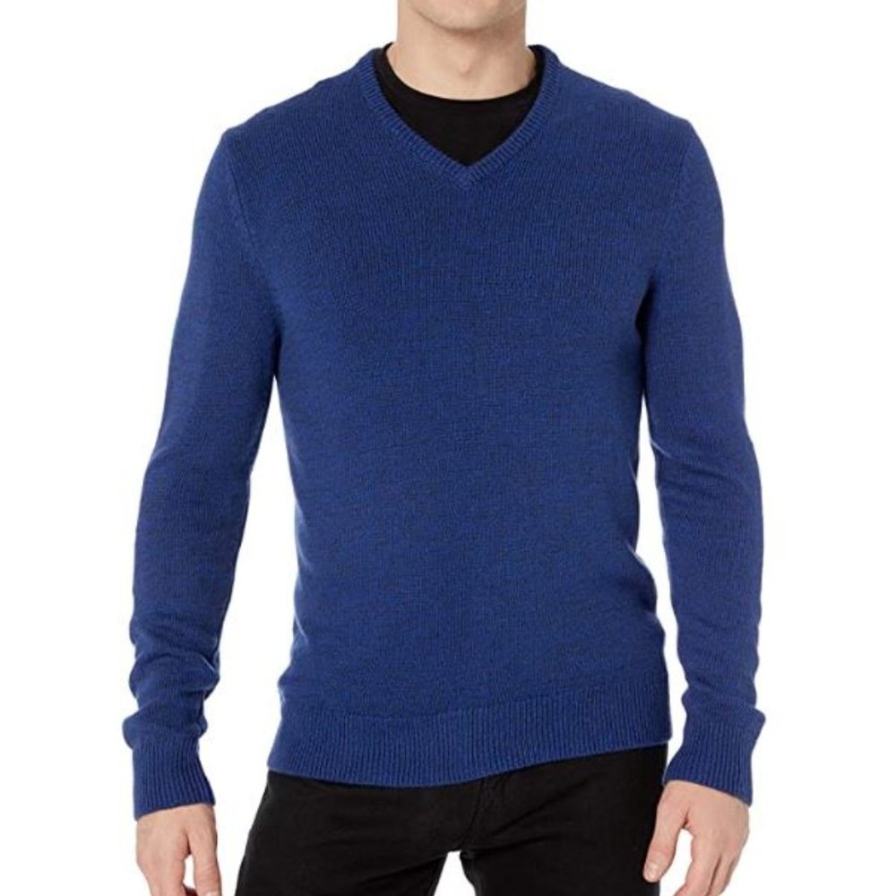 Goodthreads Men's Supersoft Marled V-Neck Sweater